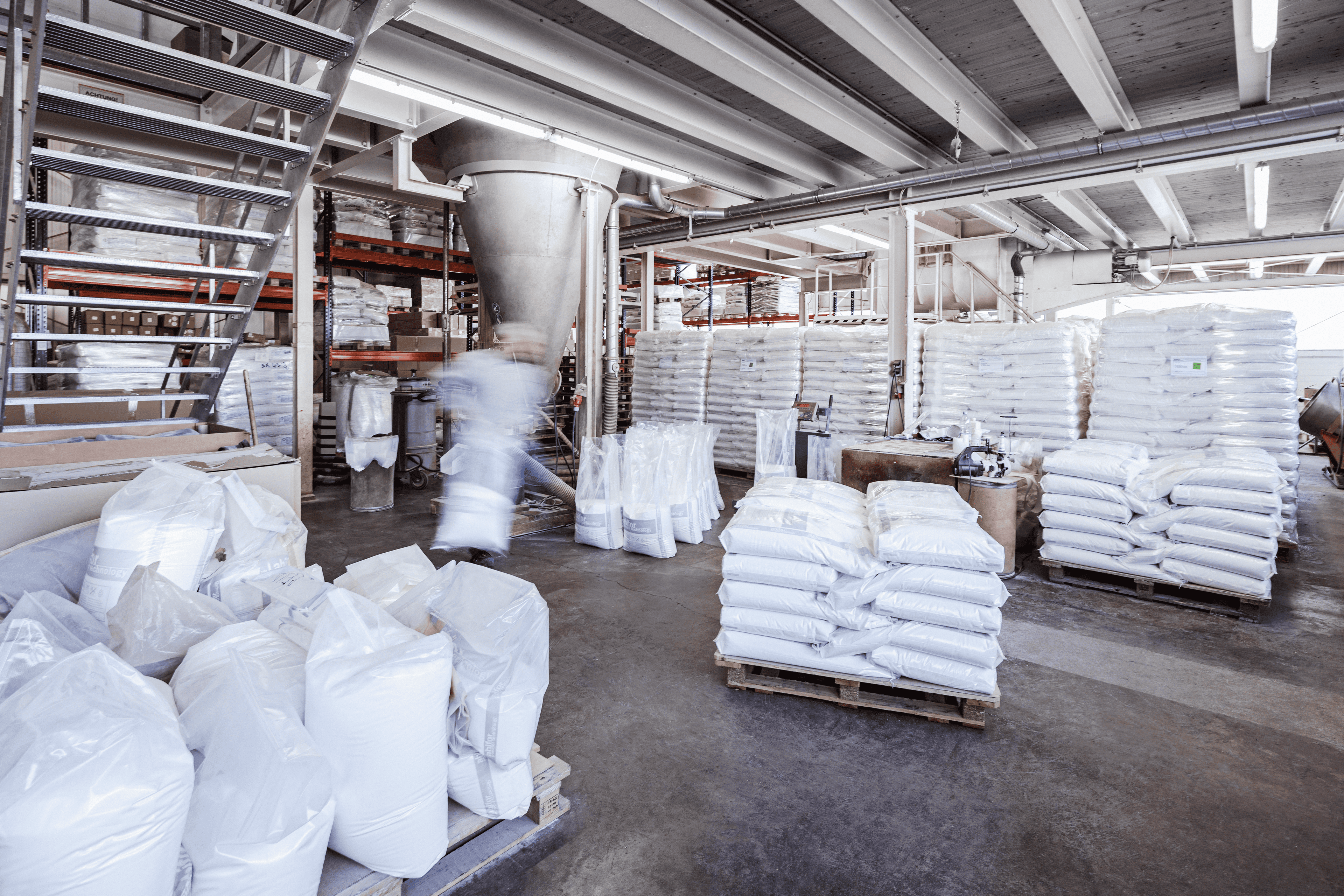 Inside our laboratory and production of thermoplastic adhesives